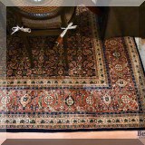 D02. Hand knotted Oriental rug. 12'3&rdquo; x 9'1&rdquo; 